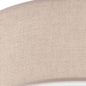 Mennyezeti lámpatest MONTE 1xE27/60W/230V, átmérő 35 cm, barna