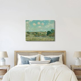 Kép - Alfred Sisley,  Meadow, reprodukciók (70x50 cm)