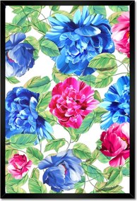 Poszterek keretben 40x60 Színes virágok Virágok