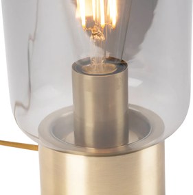 Design réz füstüveggel asztali lámpa - Bliss Cute