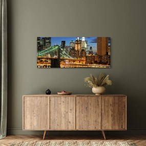 Kép - Híd New Yorkkal (120x50 cm)