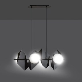 Emibig modern függeszték drifton fekete emi636/4