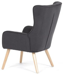 Szürke Kordbársony U-Fotel. AK-314 GREY2