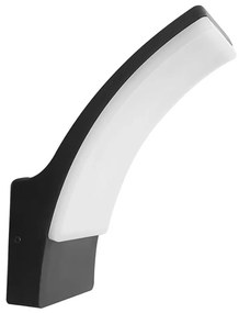 LED Kültéri fali lámpa AMY LED/12W/230V IP44 fekete
