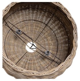Mooze natúr rattan függőlámpa, ø 80 cm - WOOOD