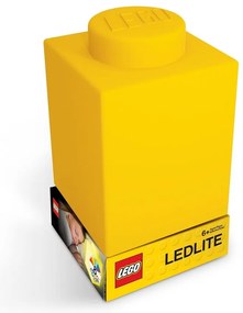 Classic Brick sárga szilikon világító éjjeli lámpa - LEGO®