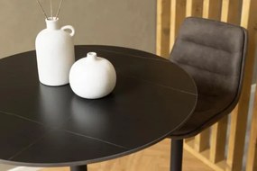 Malta bárasztal fekete 80cm