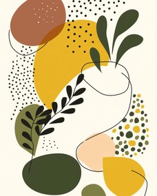 Poszter 40x50cm Botanikai impressziók