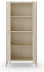 Krémszínű szekrény 80x170 cm Diora – Marckeric