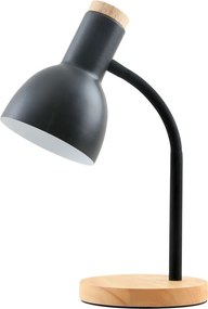 Italux Skandináv Asztali lámpa Senza Fekete ITXTB-37263-BK