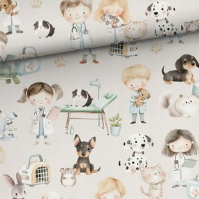 Függöny anyaga Kis állatorvos