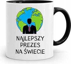 Elnök-vezérigazgatónak Fekete Ajándék Bögre fényképes nyomtatással