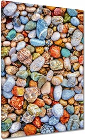 Vászonkép 70x100 Színes kavicsok