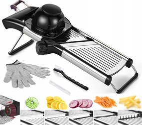 Zöldségszeletelő Állítható Reszelő Mandolin Szeletelő