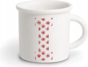 ilaria.i Porcelán bögre 9x8 cm betűvel és fehér 300 ml