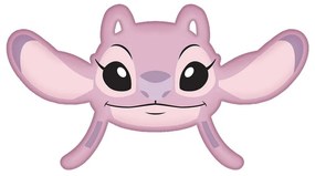 Fleece gyerek párna 41x32 cm Lilo and Stitch "Angel Pink" – Jerry Fabrics