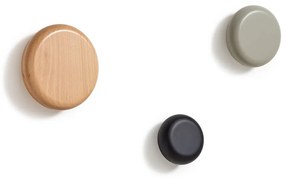 Fali fa akasztó szett 3 db-os Nadue – Kave Home