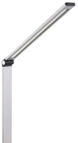 LED asztali lámpa vezeték nélküli töltővel LED/10W/230V matt króm