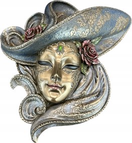 szobor figura Káprázatos Velencei Maszk Rózsa Veronese (WU74138V4)