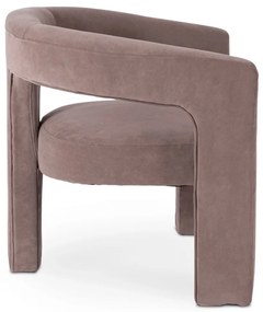 Fotel LILLE Brązowy