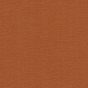 Textil hatás narancssárga vinil tapéta flizelin