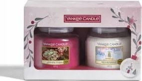 Ajándék szett Snow Globe Yankee 2x közepes gyertya