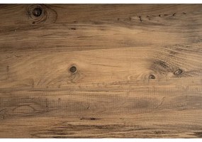 Íróasztal Twin Study Desk - Atlantic Pine, Fekete