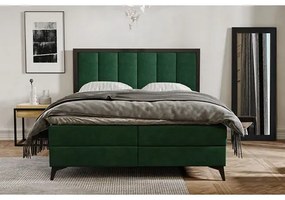 Kárpitozott ágy LOFT mérete 180x200 cm Zöld
