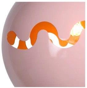 Lucide 30484/28/66 - Csillár zsinóron CORENTIN 1xE27/60W/230V rózsaszín