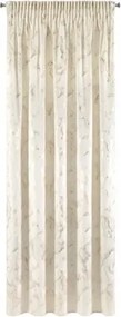 Naira Kész Függöny Szalaggal 140 X 270 CM Krémszínű