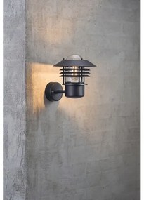 Nordlux - Kültéri fali lámpatest VEJERS 1xE27/60W/230V IP54 fekete