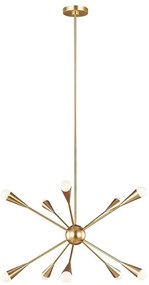 Feiss FE-JAX10-BB - LED Csillár JAX 10xG9/3W/230V arany