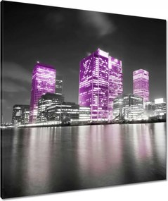 Vászonkép 80x80 Fekete-fehér fotó Anglia