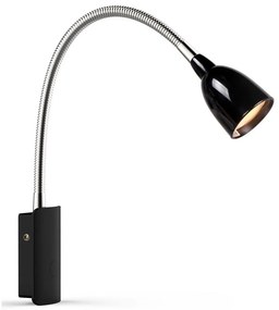 Markslöjd Markslöjd 105940 - LED Fali lámpa TULIP LED/2,5W/230V fekete ML1028