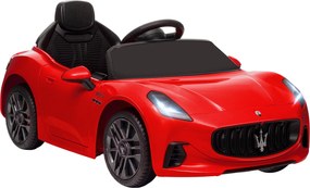 AIYAPLAY Elektromos Autó Gyerekeknek +3 éves Maserati Gran Turismo Folgore 2 Erős Motorral, 12V Akkumulátorral, 3-5 km/h Sebességgel, 2.4G Távirányító