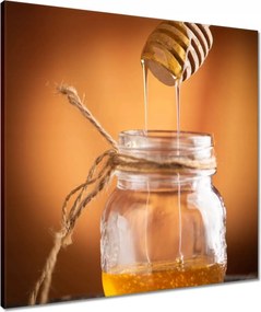 Vászonkép 60x60 Méhészet méztartó