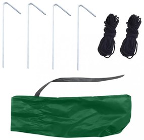 horgászesernyő 240x210 cm zöld