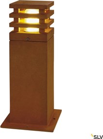 SLV RUSTY 229420 Állólámpa 1x11W/E27 IP55