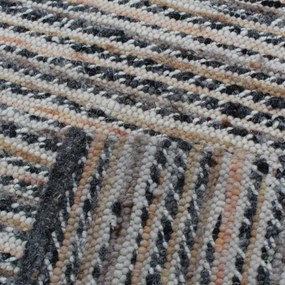 Vastag gyapjú szőnyeg Rustic 132x189 kézi és gépi szövésű gyapjú szőnyeg