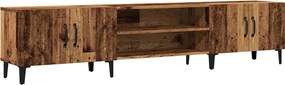 vidaXL antik fa színű szerelt fa TV-szekrény 180 x 31,5 x 40 cm