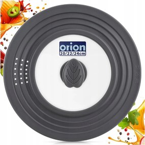 Univerzális szilikon üveg fedő serpenyőhöz 20 22 24 cm