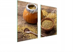 Üveg Konyhai Védőlap 65x52 Yerba Edzett Üveg