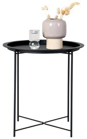 Fém kerek tárolóasztal ø 47 cm Bastia – House Nordic