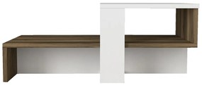 Chain White and Walnut konferenciaasztal