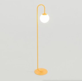 Emibig modern állólámpa flor fehér narancs emi1499/lp1