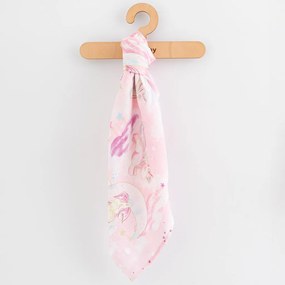 Pamut pelenka nyomtatással New Baby 70x80 cm 3 db LÁNY