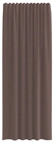 vidaXL 2 db barna fátyolfüggönyök fülecske tetejével 140x260 cm