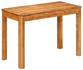 tömör akácfa étkezőasztal 110 x 55 x 76 cm