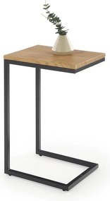 Dohányzóasztal AURIA tölgy/fekete