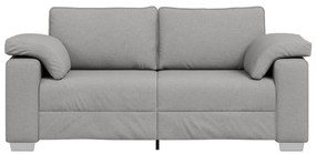 Kétfős kanapé Felhő szürke 140 cm anyag